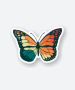 Dark Butterfly Sticker