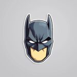 Dark Knight Minimalist Movies Stickers