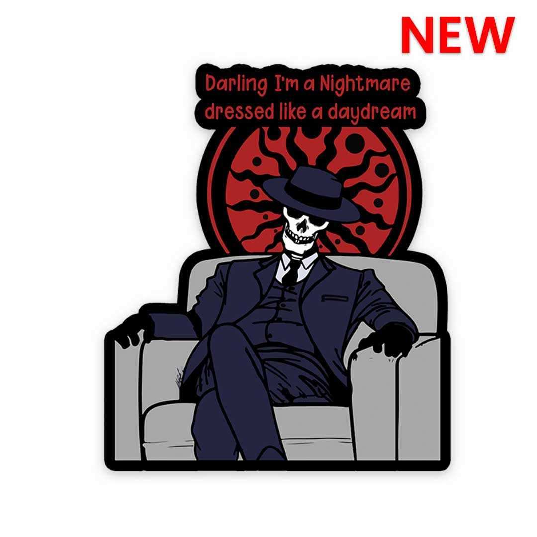 Darling Im A Nightmare Sticker