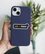 Data Is Greater Than Opinion Sticker
