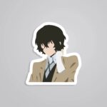 Dazai The Enigmatic Detective Anime Stickers