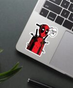 Deadpool NOT OK Sticker