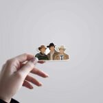 Dean Sam And Castiel TV Shows Stickers