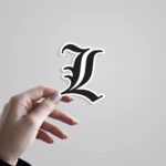 Death Note L Anime Stickers