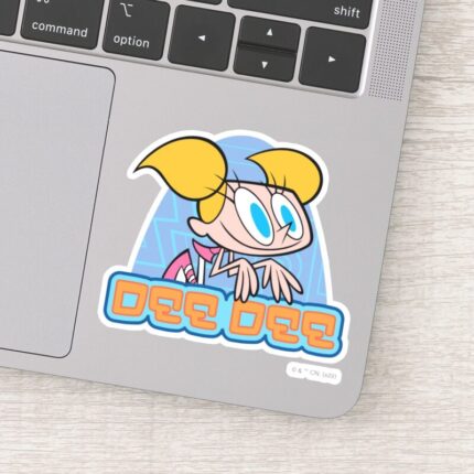 Dee Dee Character Name Graphic Sticker