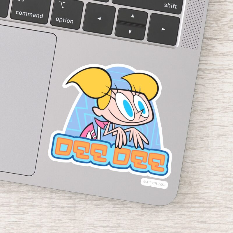 Dee Dee Character Name Graphic Sticker