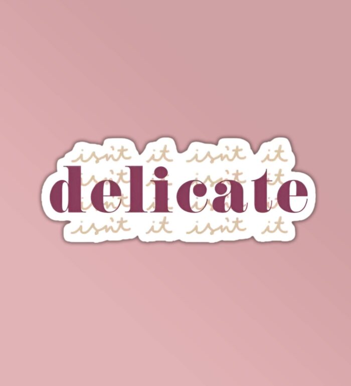 Delicate Taylor Swift Stickers