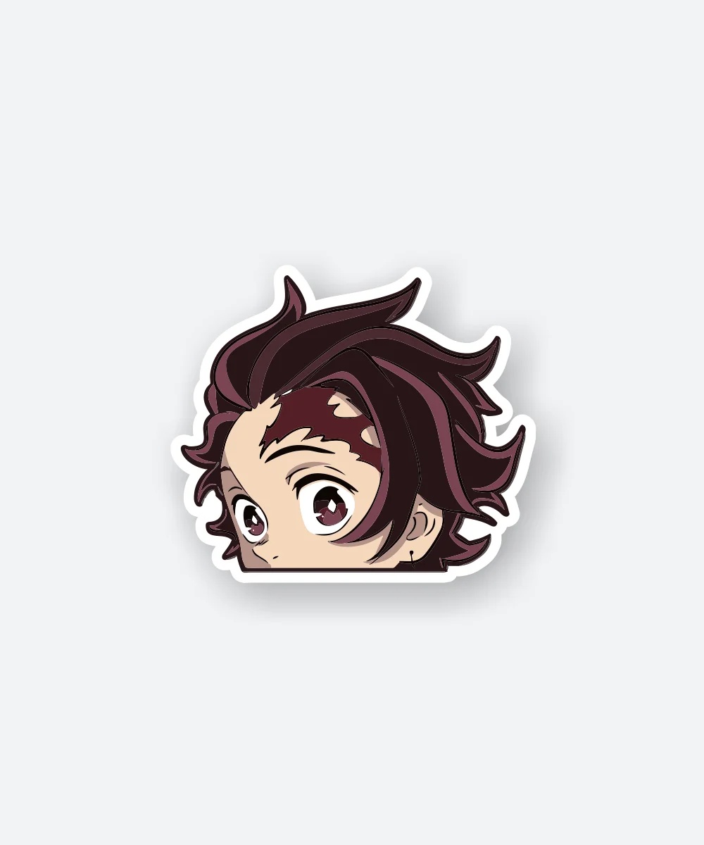Demon Slayer Tanjiro Hair Sticker
