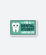 Dental Student Sticker