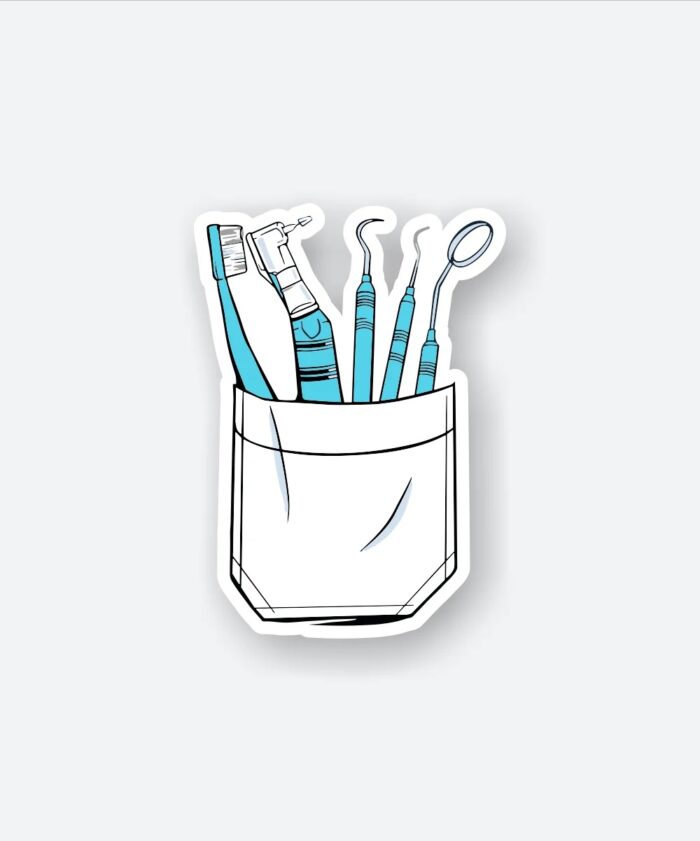 Dentist Kit Sticker