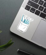 Dentist Kit Sticker