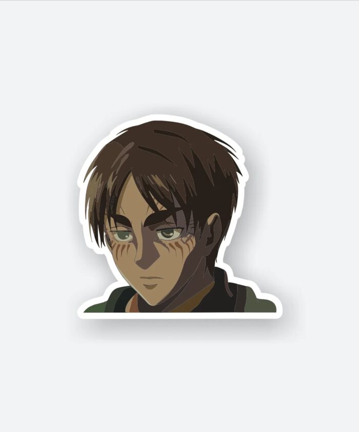 Depressed Eren Sticker