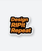 Design RIPit Repeat Sticker
