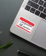 Designated HR Person Sticker