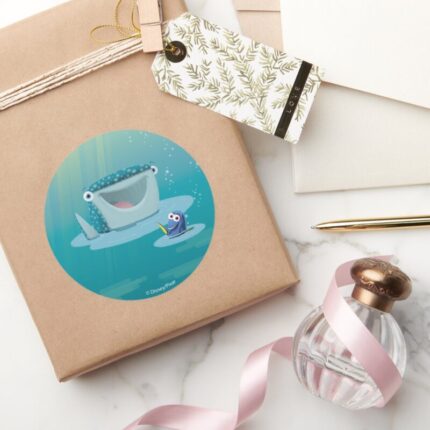Destiny Dory Bubble Buds Classic Round Sticker