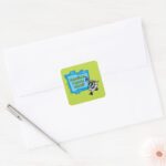 Dexter Sometimes I Amaze Myself Square Sticker