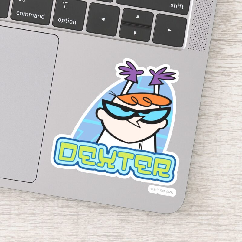 Dexter Character Name Graphic Sticker
