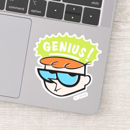 Dexter Genius Callout Graphic Sticker