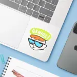 Dexter Genius Callout Graphic Sticker