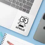 Dexter Genius Outline Graphic Sticker