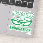 Dexters Laboratory Face Logo Sticker