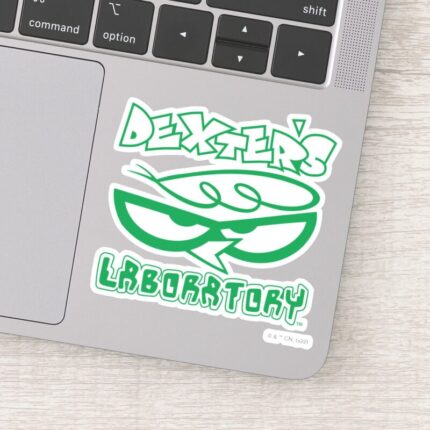 Dexters Laboratory Face Logo Sticker