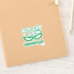 Dexters Laboratory Face Logo Sticker