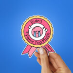 Didnt Panic Too Much Sticker