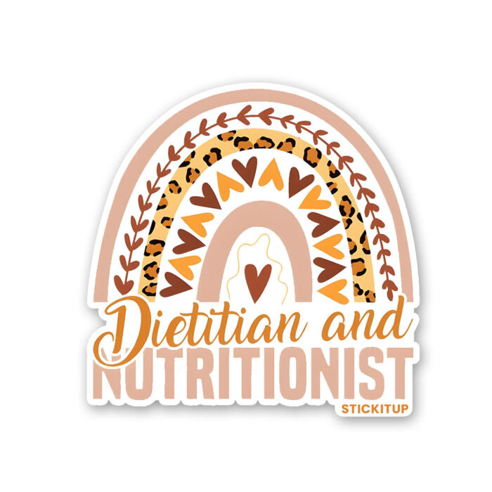 Dietitian And Nutritionist Sticker