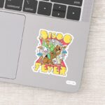 Disco Fever With Scooby And Shaggy Sticker