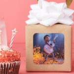 Disney Pixar Coco Miguel True Musician Square Sticker