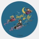 Disneys Hocus Pocus Halloween Party Classic Round Sticker