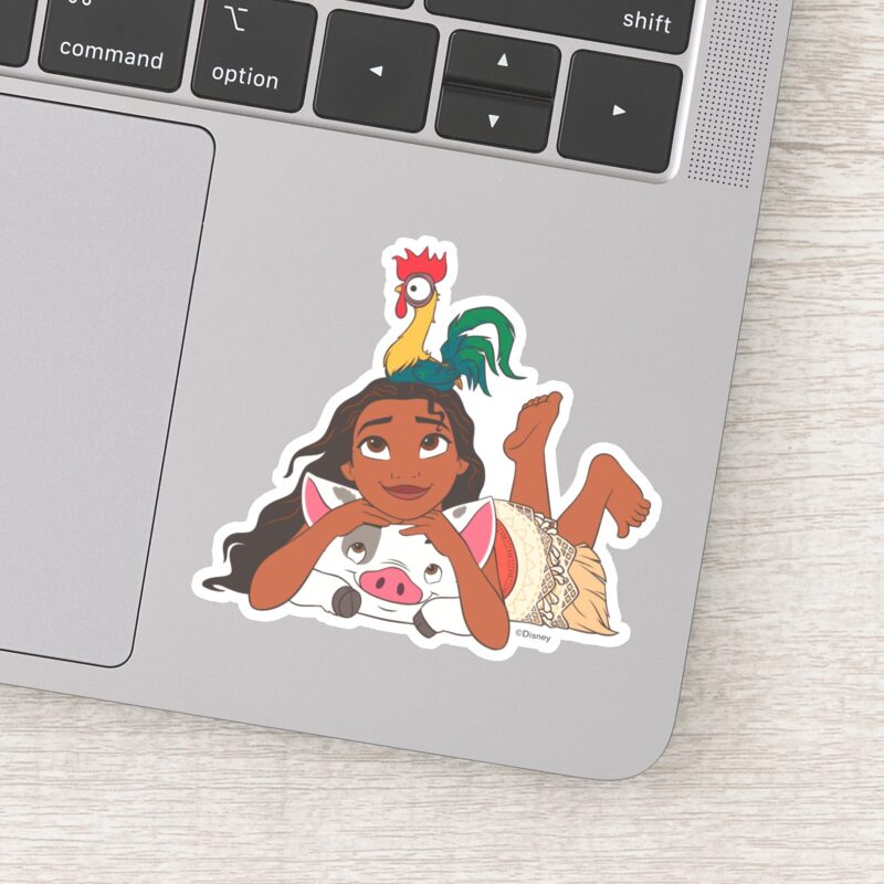 Disneys Moana Moana Friends Sticker