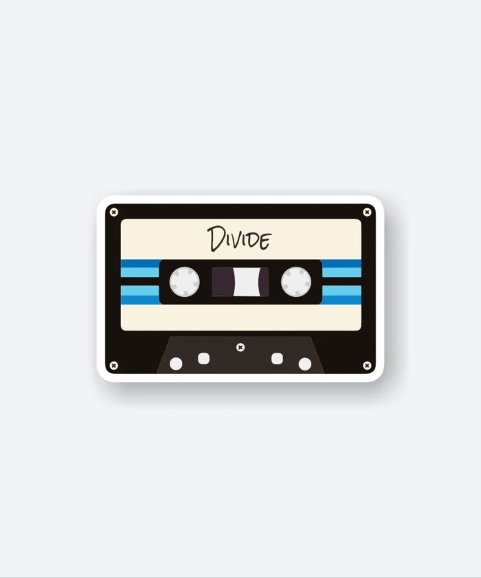 Divide Casette Sticker