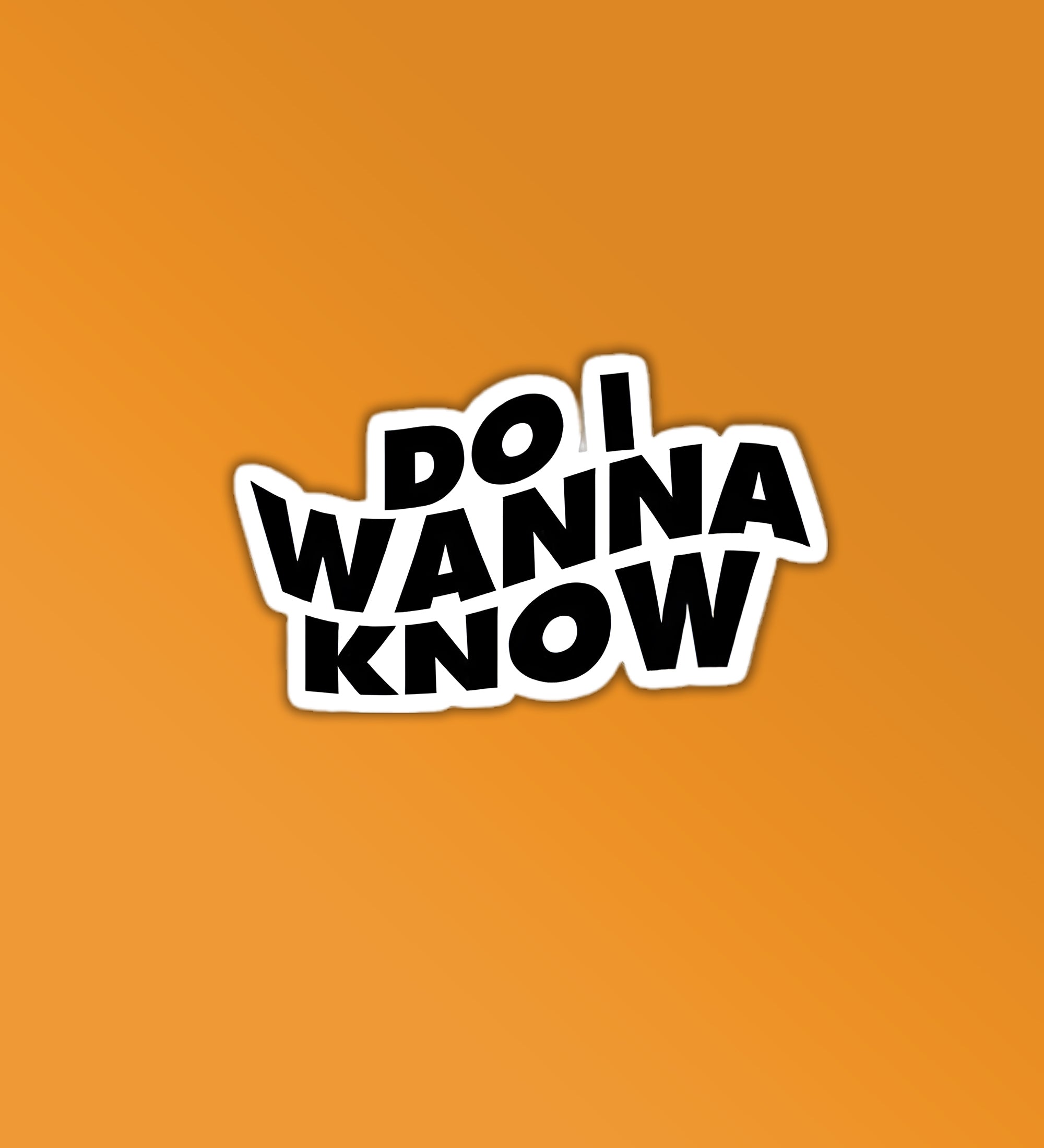 Do I Wanna Know Sticker