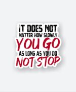 Do Not Stop Quote
