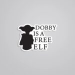 Dobby Is A Free Elf Movies Stickers