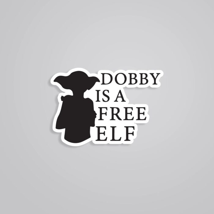 Dobby Is A Free Elf Movies Stickers