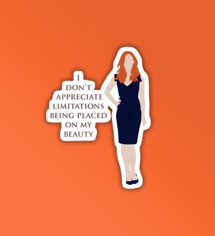 Donna Suits Laptop Mobile Sticker