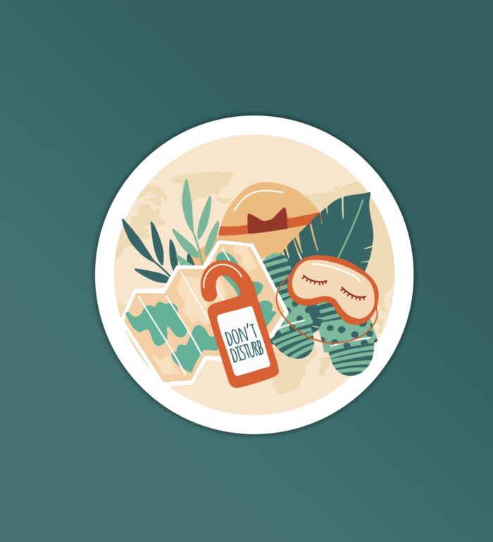 Dont Disturb Sticker