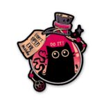 Dont Open Evel Inside Sticker