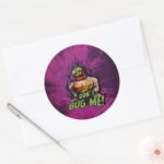 Dont Bug Me Classic Round Sticker