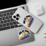 Doomed Holographic Laptop Mobile Sticker
