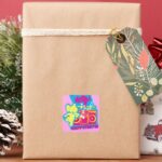 Dope Beats Happy Feets Square Sticker