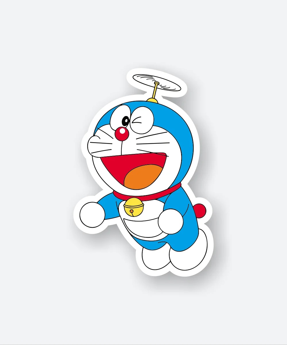Doraemon Bamboocopter Sticker