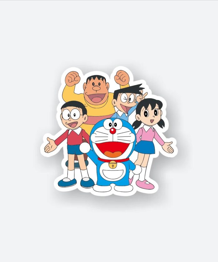 Doreamon And Friends Sticker