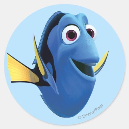Dory 1 Classic Round Sticker