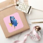 Dory 4 Square Sticker