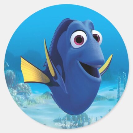 Dory Finding Dory Classic Round Sticker