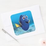 Dory Finding Dory Square Sticker